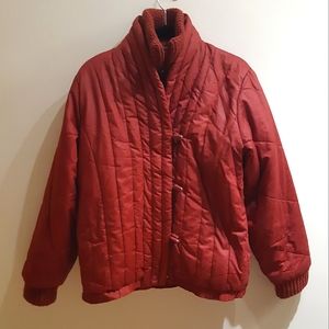 Retro puffy winter coat